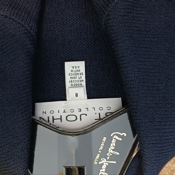 Knit blue blazer - Picture 5 of 5